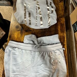 GAP Women's Silver Logo Joggers